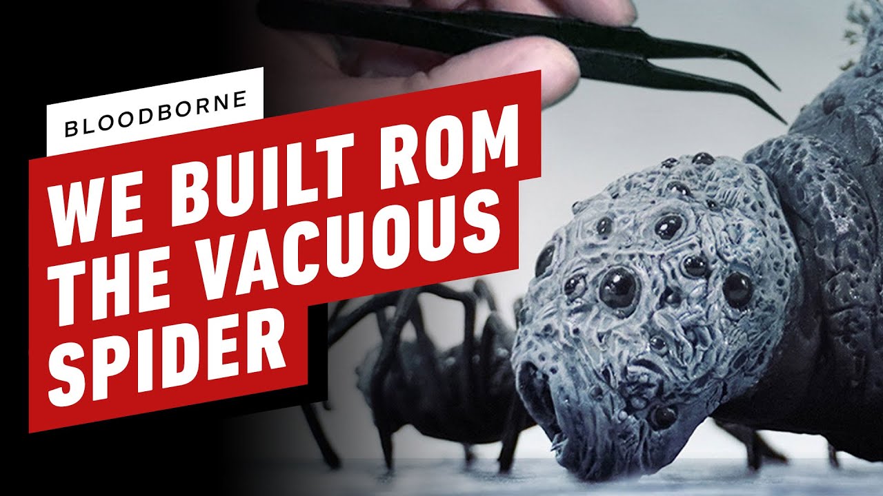Bloodborne: We Built Rom The Vacuous Spider | Kitbash Creatures