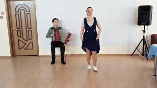 Народно - бытовой танец "Полька - бабочка"