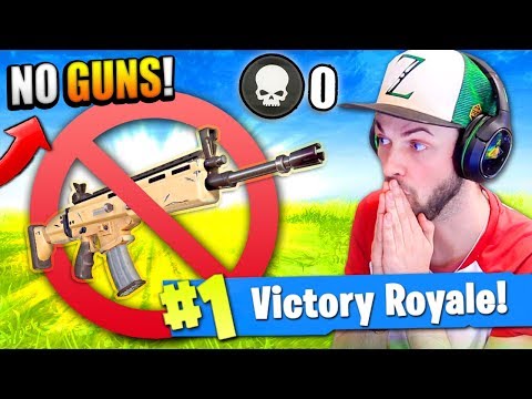 WINNING with NO WEAPONS in Fortnite: Battle Royale!? - UCYVinkwSX7szARULgYpvhLw