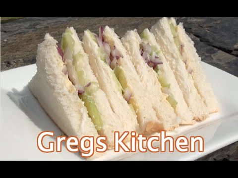 RED ONION CELERY SANDWICH - FINGER FOOD RECIPE - Greg's Kitchen - UCGXHiIMcPZ9IQNwmJOv12dQ