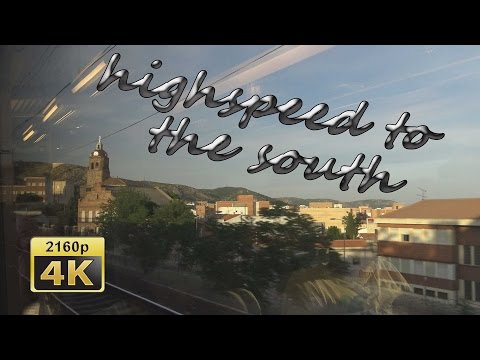 With High Speed Train AVE from Madrid to Seville - Spain 4K Travel Channel - UCqv3b5EIRz-ZqBzUeEH7BKQ
