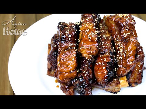 1 Minute Recipe | Chinese Style Sticky Ribs - UCIvA9ZGeoR6CH2e0DZtvxzw