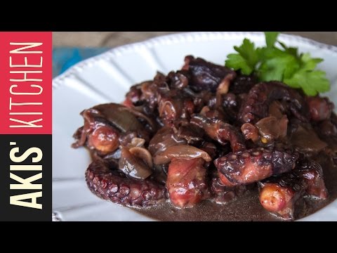 Octopus Stew with Olives  | Akis Kitchen - UCcbNHNmULeU1OoNylpPIRQQ