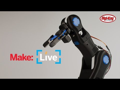 Make Live: Moveo Robot Arm - UChtY6O8Ahw2cz05PS2GhUbg