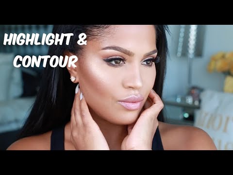 Highlight & Contour Tutorial | MakeupShayla - UCkdoEulAR52vggIUQYemeow