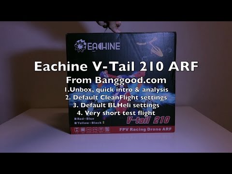 Eachine V-Tail 210 ARF Review - UCWgbhB7NaamgkTRSqmN3cnw