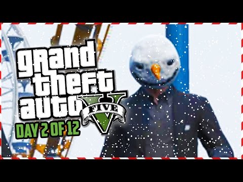 GTA 5 Funny Moments - First Person Frosty Showdown! (Day 2 of 12) (GTA 5 Christmas Special) - UC2wKfjlioOCLP4xQMOWNcgg