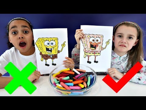 3 MARKER CHALLENGE With Spongebob Squarepants | Toys AndMe - UC6sSkkemzPjmrzS0Y0V_2zw