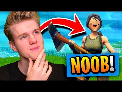 PRETENDING To Be A *NOOB* In Fortnite Battle Royale! - UCh7EqOZt7EvO2osuKbIlpGg