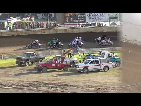 6/11/22 Skagit Speedway NW Focus Midgets (Heats, B-Main, &amp; A-Main) - dirt track racing video image