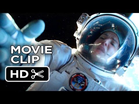 Gravity Extended CLIP - Hang On (2013) - Sandra Bullock Movie HD - UCkR0GY0ue02aMyM-oxwgg9g