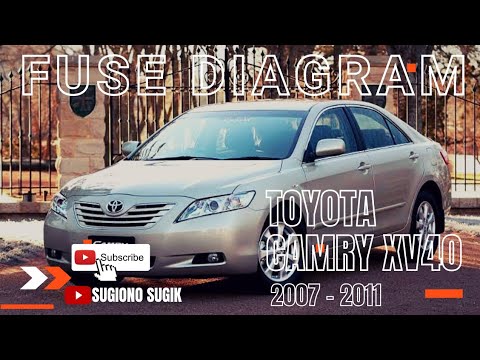 Где находится предохранитель полярности на Toyota Camry XV10?