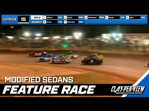 Modified Sedans | Cairns - 2nd Aug 2025 | Clay-Per-View - dirt track racing video image