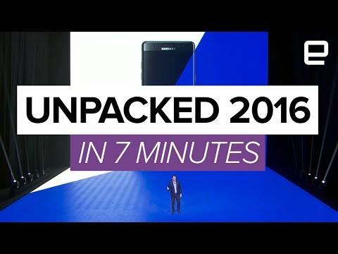 Samsung Unpacked 2016 in 7 minutes - UC-6OW5aJYBFM33zXQlBKPNA