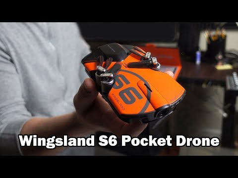 Wingsland S6 4k Pocket Drone - Is it Worth the Price? - UCnAtkFduPVfovckNr3un1FA