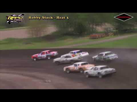 Hobby Stock | Rapid Speedway | 6-1-2018 - dirt track racing video image