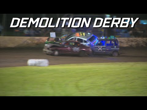 Demo Derby: Grafton Speedway - 12.02.2022 - dirt track racing video image