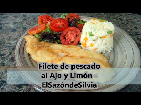 Filete de pescado al Ajo y Limón - ElSazóndeSilvia - UC3kH34ylNoI84OZPud79TFw