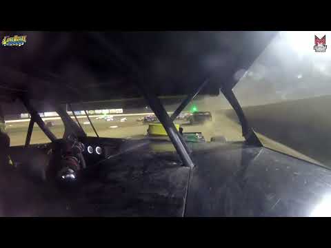 #3K Kiel Morton - POWRi B-Mod - 7-8-2023 Lake Ozark Speedway - In Car Camera - dirt track racing video image