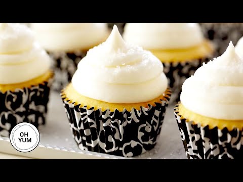 Fluffy Vanilla Cupcakes | Oh Yum with Anna Olson - UCr_RedQch0OK-fSKy80C3iQ