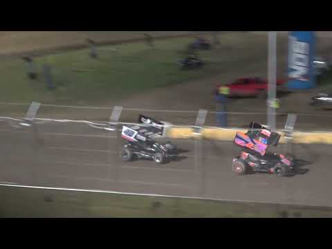 UMSS Wing Sprint LCQ - Cedar Lake Speedway 07/01/2023 - dirt track racing video image