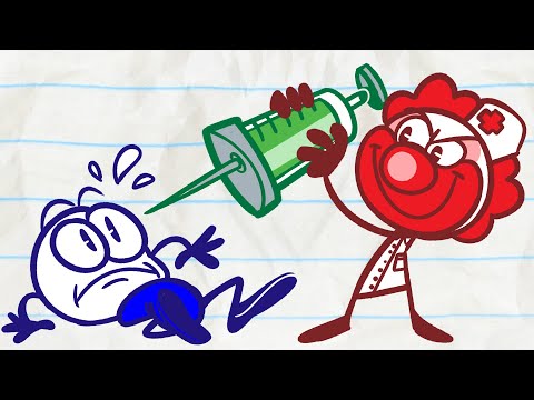 Pencilmate Needs Therapy! -in- SYSTEM OF A CLOWN - Pencilmation Cartoons for Kids - UCUAL--p3qAa27luR0IYbjZA