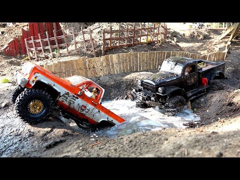 Two Trucks Compete on a Large Backyard Scale Trail Park | RC ADVENTURES - UCxcjVHL-2o3D6Q9esu05a1Q