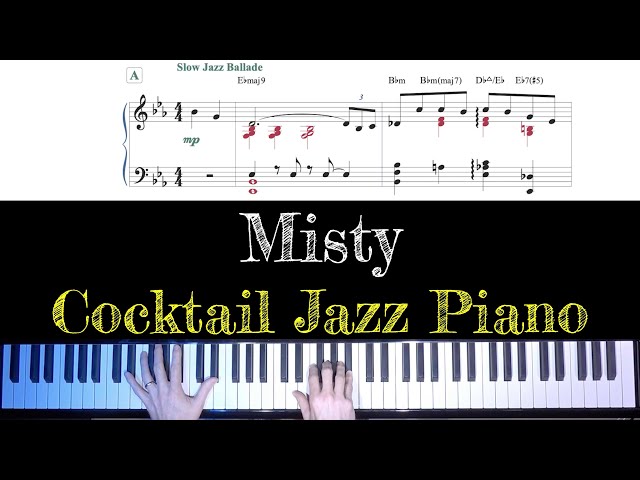 How to Play Cocktail Jazz Piano: The Sheet Music