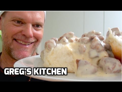 SAUSAGE AND GRAVY RECIPE - Greg's Kitchen - UCGXHiIMcPZ9IQNwmJOv12dQ