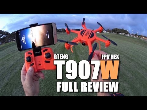 GTENG T907W Mini Hex FPV Drone - Full Review - [UnBoxing, Inspection, Flight Test, Pros & Cons] - UCVQWy-DTLpRqnuA17WZkjRQ