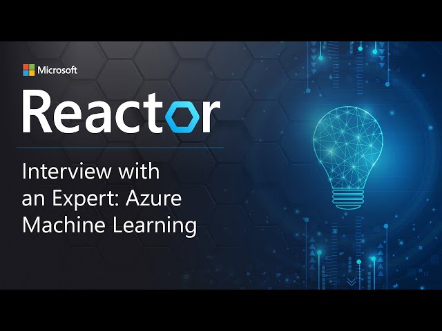 Azure Machine Learning Interview Questions