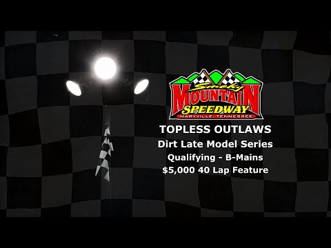 $5,000 Topless Outlaws @ Smoky Mountain Speedway Sept  14, 2024 - dirt track racing video image