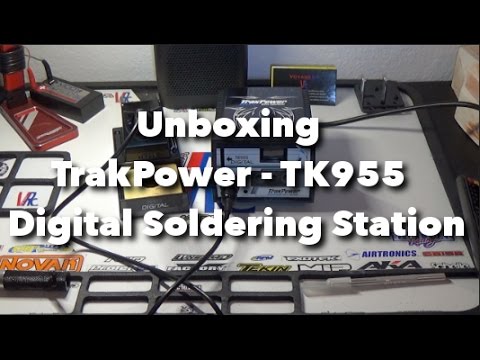 UNBOXING - TrakPower TK955 DIGITAL SOLDERING STATION - UCdm8H7CijBmF1itH3Wt6Vdg
