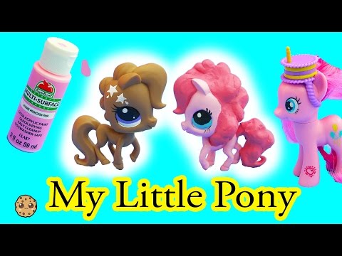 Custom DIY Painting Littlest Pet Shop Into Pinkie Pie My Little Pony Do It Yourself Caft Video - UCelMeixAOTs2OQAAi9wU8-g