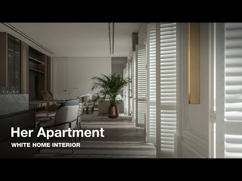 APARTMENT DESIGN INSPIRATION: “HER” white apartment decor
