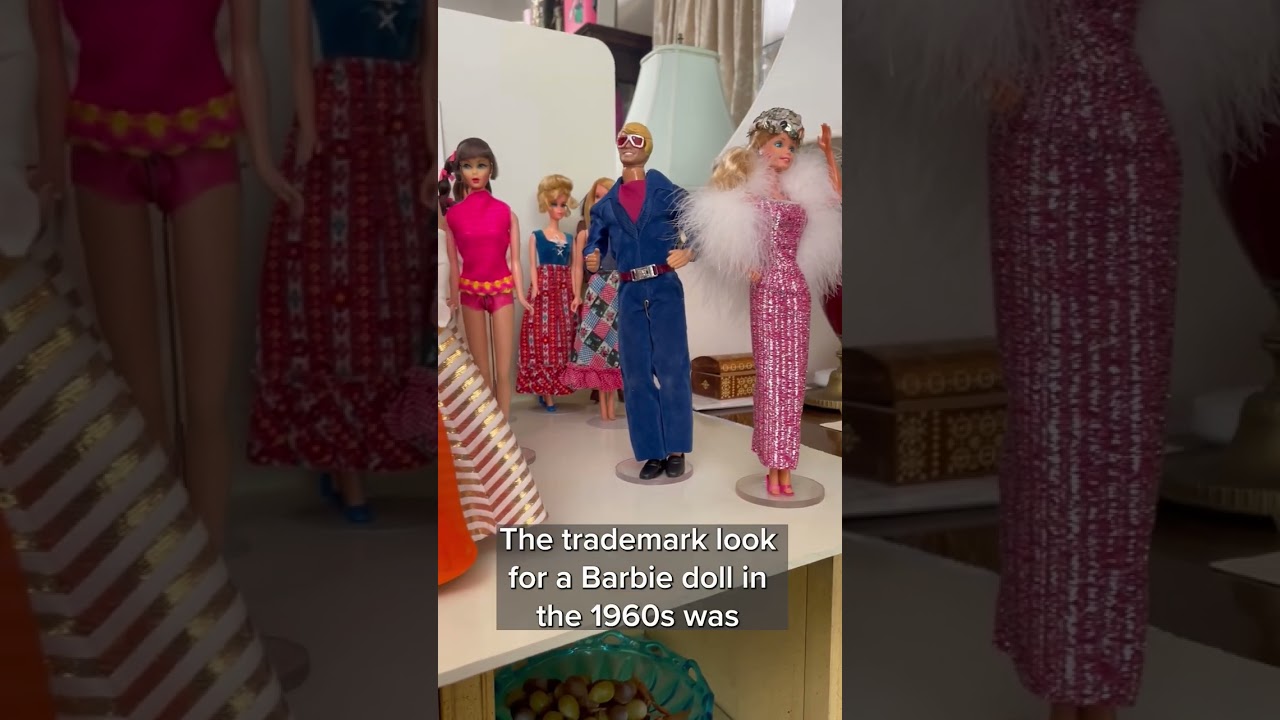 Look inside this former Barbie designers’ doll collection #Shorts