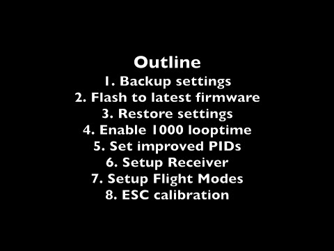 Eachine Assassin 180 RTF FPV - Review Part 3 - Setting Up the Flight Controller - UCWgbhB7NaamgkTRSqmN3cnw