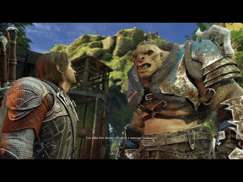 Shadow of War - Bruz The Chopper Boss Fight & Meeting [1080P 60FPS] - UCfVhjM2_XVvO5eGbOK-MO0A