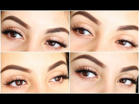 TOP 5 FAVORITE DRUGSTORE LASHES + BEST EYELASH GLUE 2017 | JuicyJas - UCqTR5f7YkGro3cPv23SqcqQ