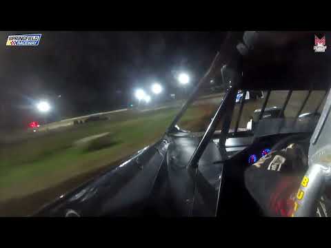 #82 Jace Parmley - Cash Money Late Model - 7-20-2024 Springfield Raceway - In Car Camera - dirt track racing video image