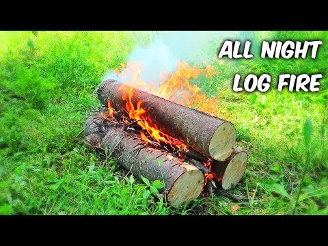 All Night Log Fire - Campfire Technique #2 - UCe_vXdMrHHseZ_esYUskSBw