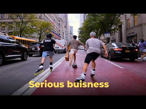 Bickering with my Skate Hero | Harlem to FiDI on Rollerblades (micʼd up)