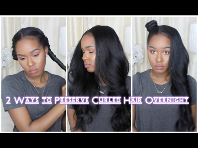 How to Preserve Your Wand Curls Overnight