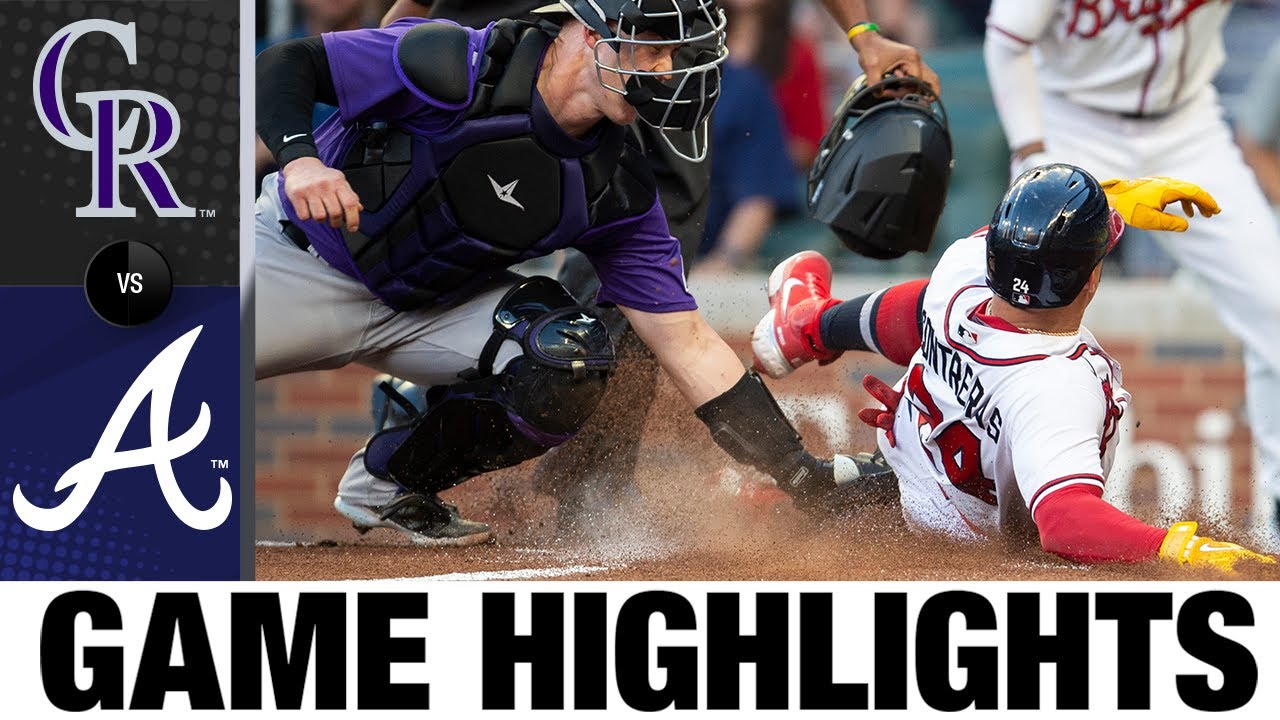 Rockies vs. Braves Game Highlights (8/31/22) | MLB Highlights