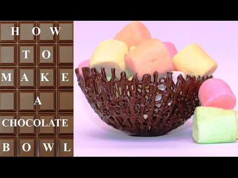 How To Make CHOCOLATE Basket BOWLS  Chocolate Hacks by CakesStepbyStep - UCjA7GKp_yxbtw896DCpLHmQ