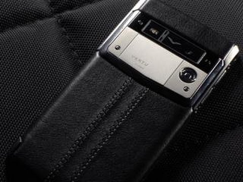 Vertu Signature Touch is hand-made from titanium, sapphire and various real leathers - UCOmcA3f_RrH6b9NmcNa4tdg