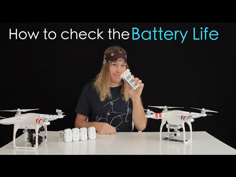 DJI Phantom - How To Check Battery's Life - UCTs-d2DgyuJVRICivxe2Ktg