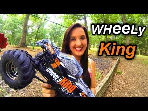 Wheely King Bashing - Awesome HPI 4x4 RC Monster Truck - UCYWhRC3xtD_acDIZdr53huA