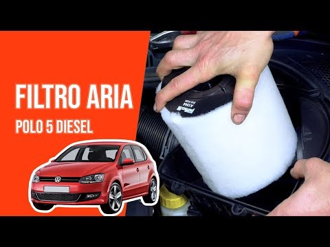 Sostituzione Del Filtro Dell Aria Su Volkswagen Polo Volkswagen Polo