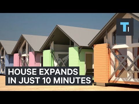 This expanding house is ready in 10 minutes - UCVLZmDKeT-mV4H3ToYXIFYg